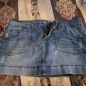 Jean skirt